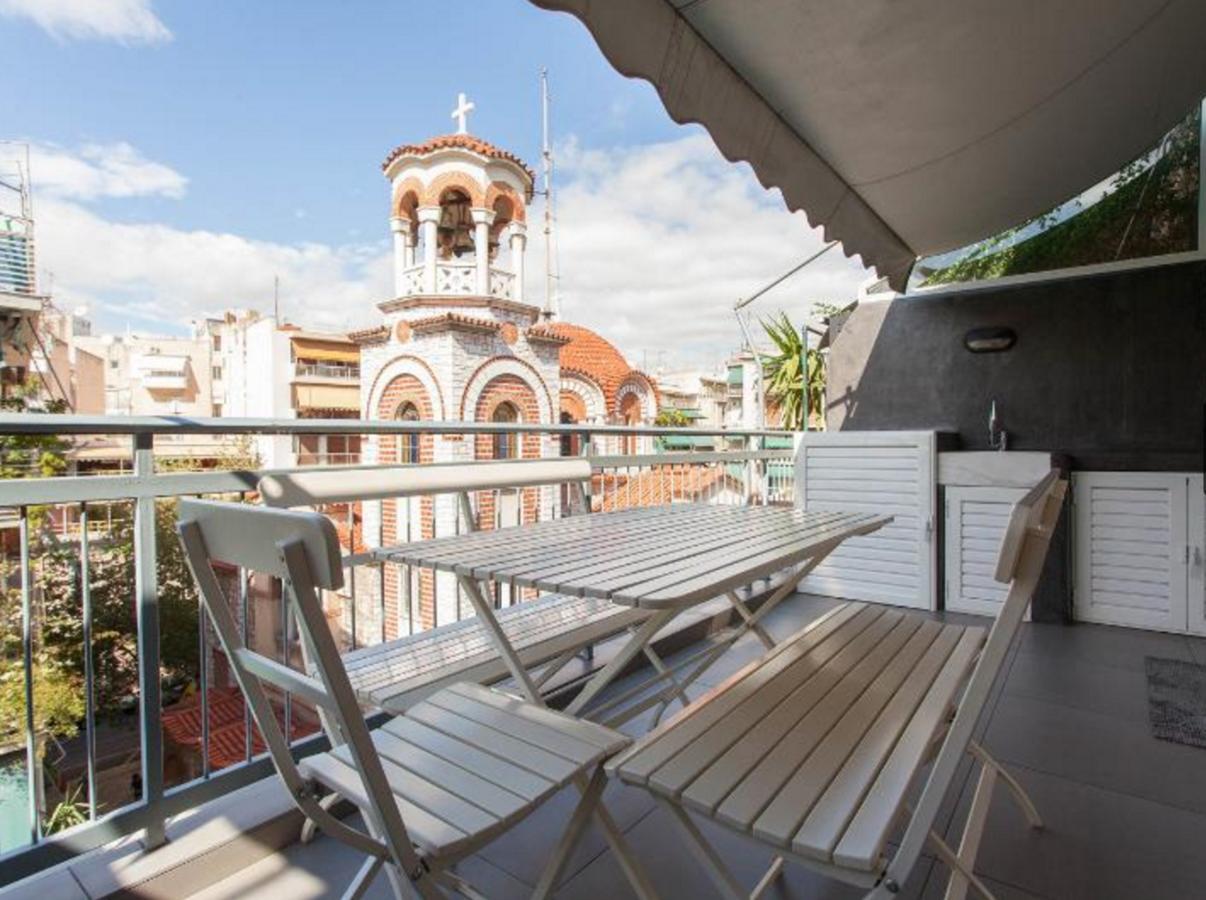 Acropolis Charming Apartment With Large Balcony - Dm17 雅典 外观 照片